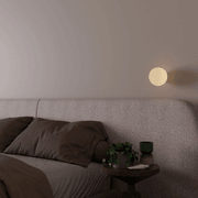 Crest Orb Glass Wall Light gallery detail image