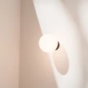 Crest Orb Glass Wall Light gallery detail image