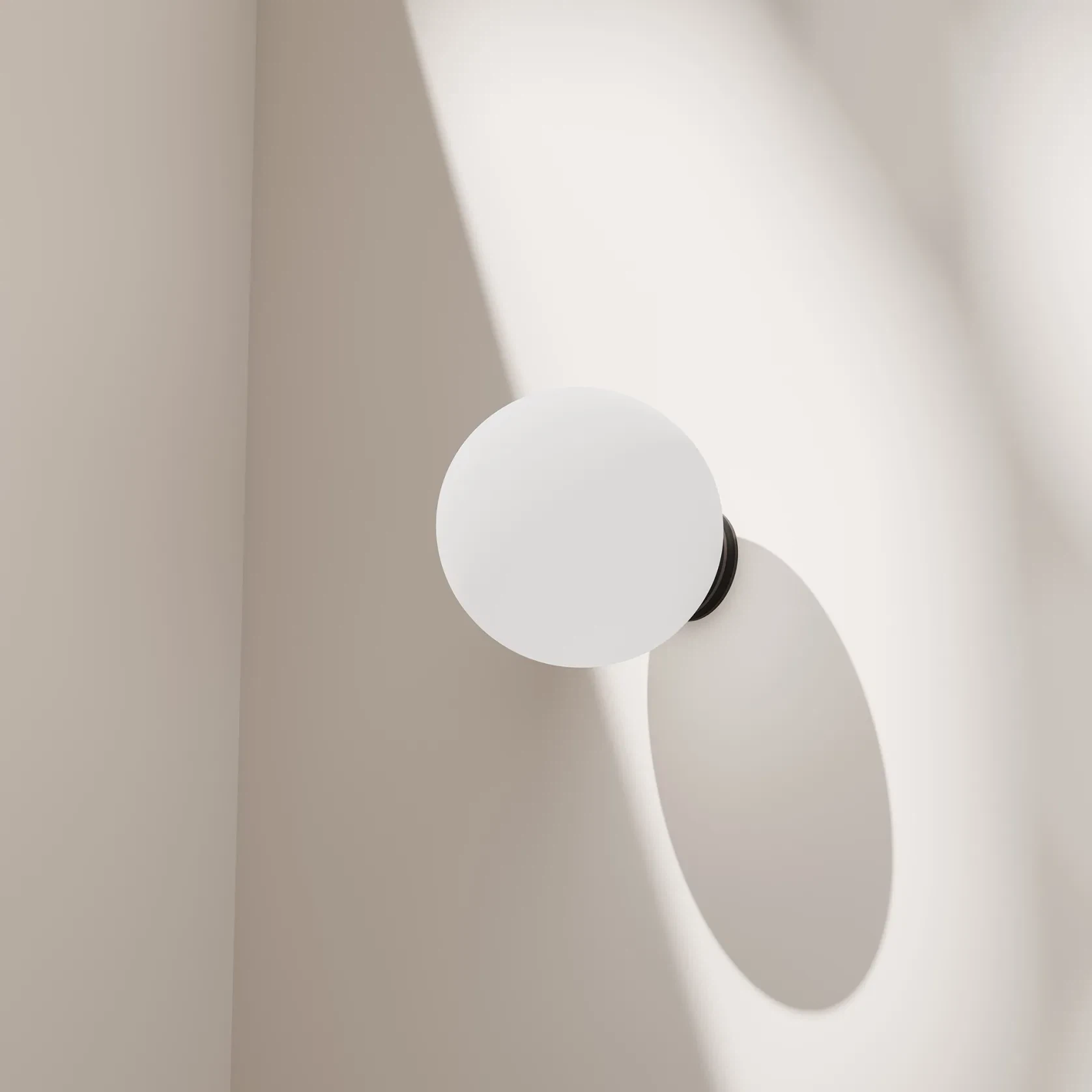 Crest Orb Glass Wall Light gallery detail image