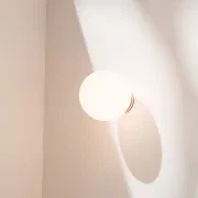 Crest Orb Glass Wall Light gallery detail image