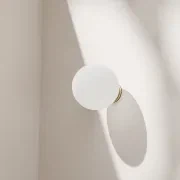 Crest Orb Glass Wall Light gallery detail image