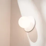 Crest Orb Glass Wall Light gallery detail image