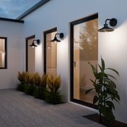 Cuscus Steel and Glass Exterior Wall Light gallery detail image