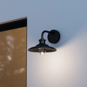Cuscus Steel and Glass Exterior Wall Light gallery detail image