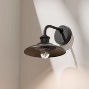 Cuscus Steel and Glass Exterior Wall Light gallery detail image