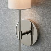 Haven 1 Light Wall Light in Polished Nickel gallery detail image