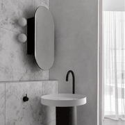 Bagno Opal Sphere Wall Light - 110mm in White gallery detail image