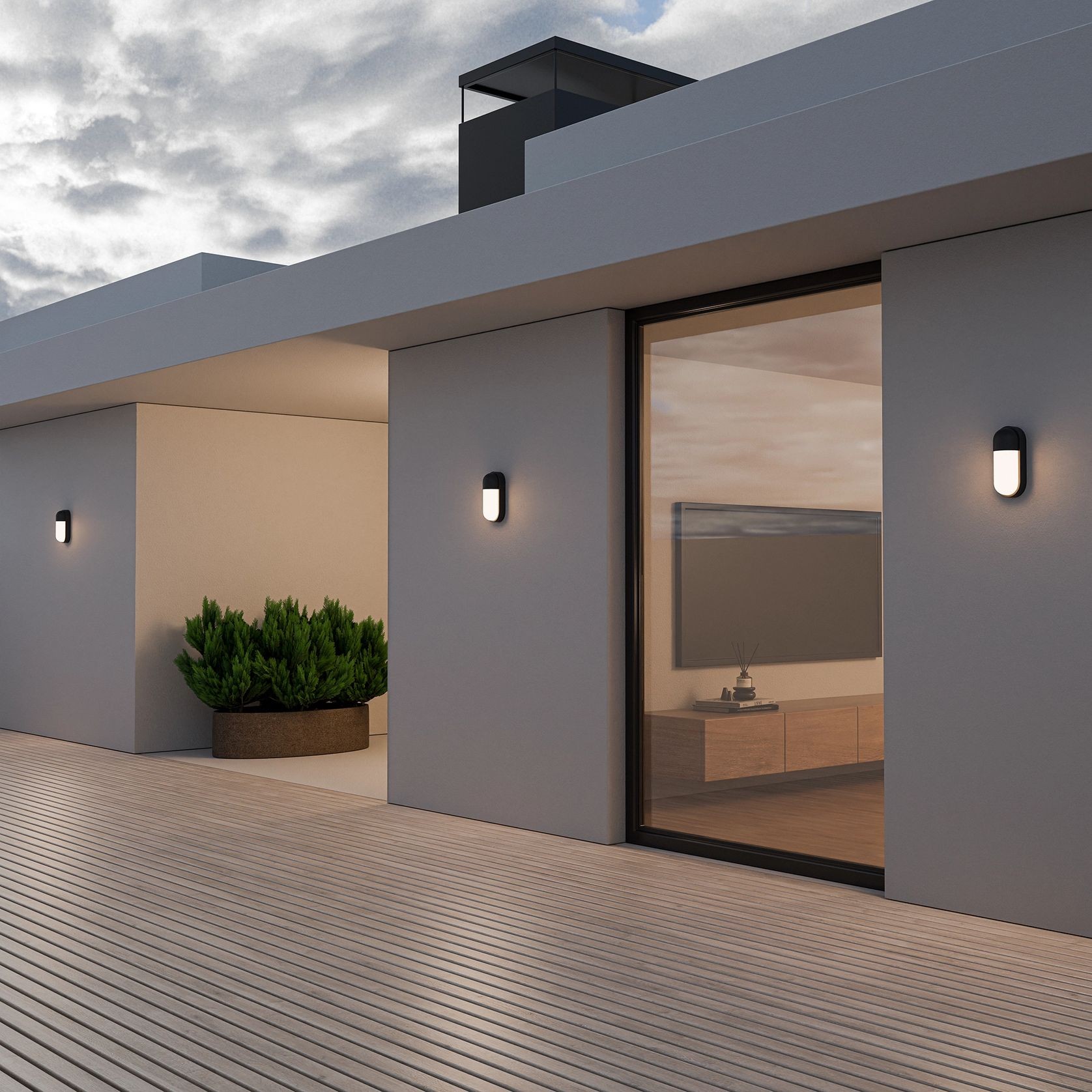 Drift Aluminium Wall Light gallery detail image