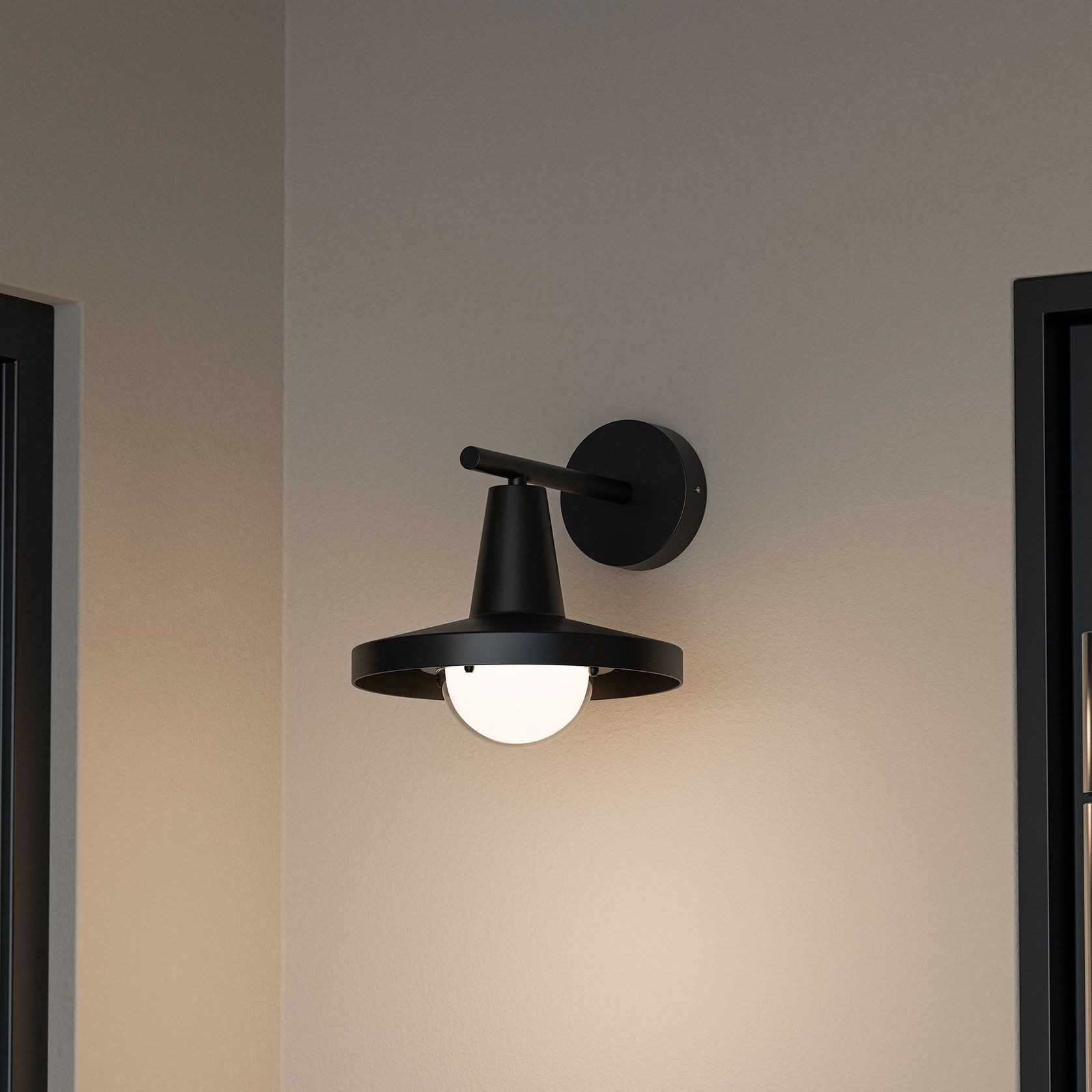 Eyrie Aluminium LED Wall Light gallery detail image