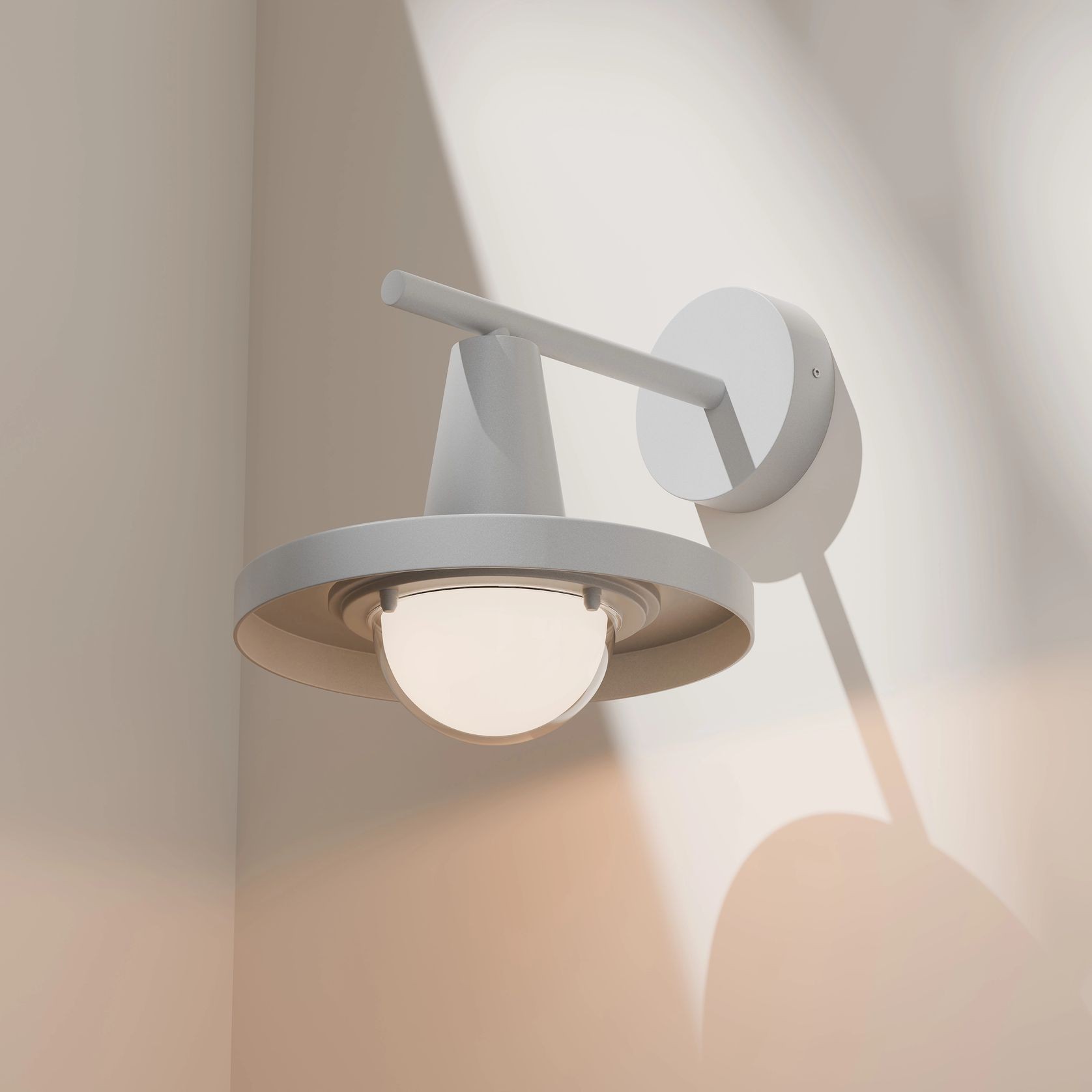 Eyrie Aluminium LED Wall Light gallery detail image