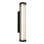 Junco IP65 Fluted Hand-Blown Glass LED Batten Light gallery detail image