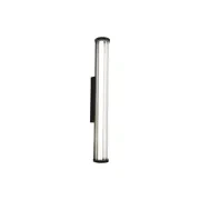 Junco IP65 Fluted Hand-Blown Glass LED Batten Light gallery detail image