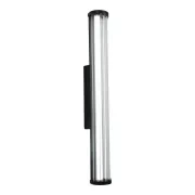 Junco IP65 Fluted Hand-Blown Glass LED Batten Light gallery detail image