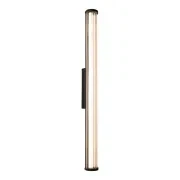 Junco IP65 Fluted Hand-Blown Glass LED Batten Light gallery detail image