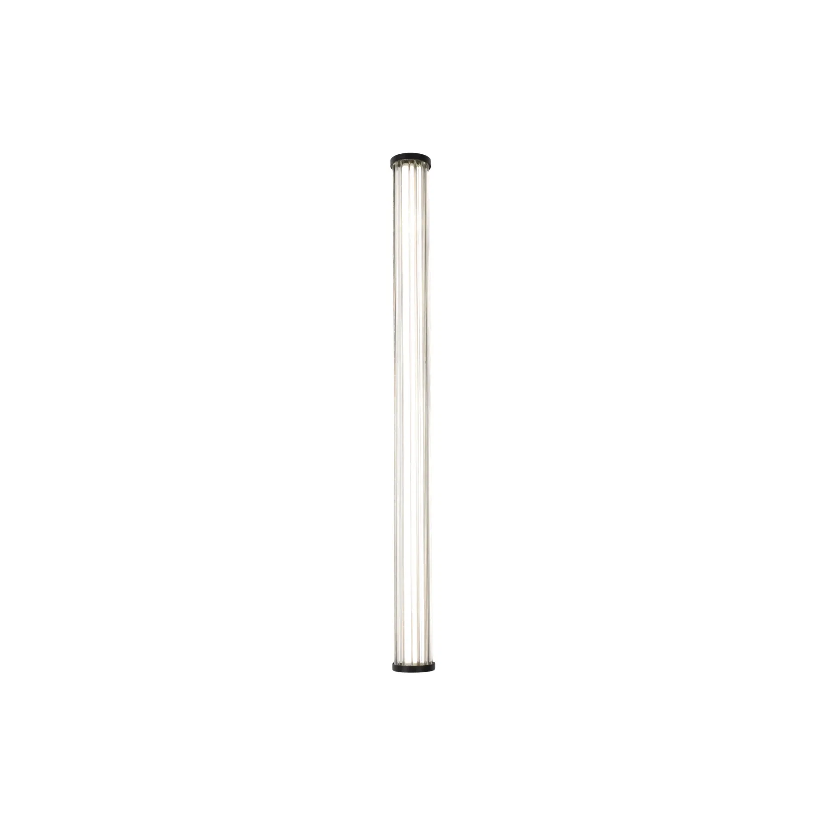 Junco IP65 Fluted Hand-Blown Glass LED Batten Light gallery detail image