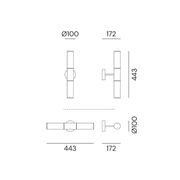 Etoile 2lt Wall Light gallery detail image