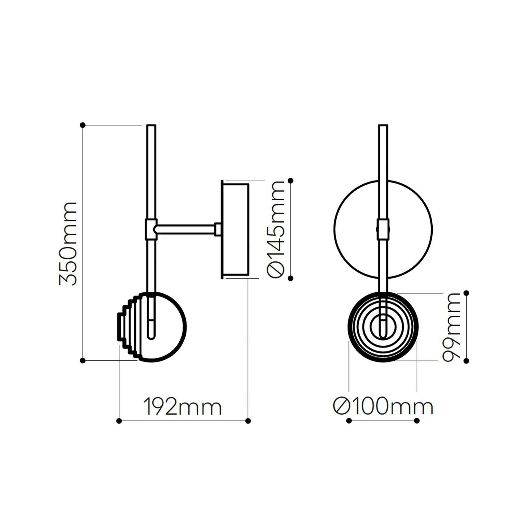 Dark & Bright Star Wall Light gallery detail image