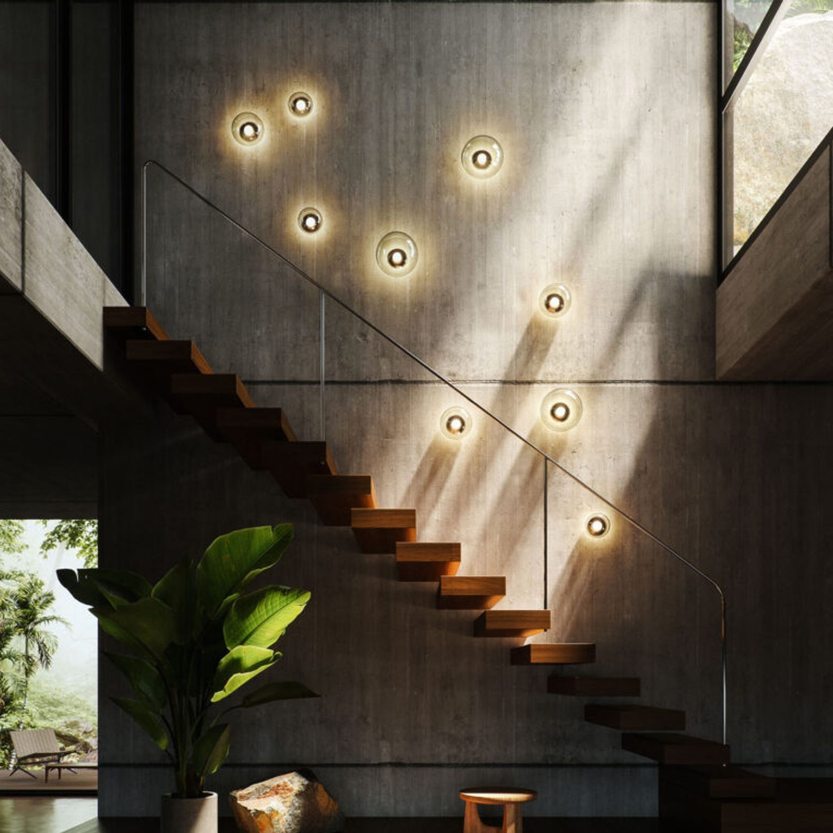 Dew Drops Wall/Ceiling Light gallery detail image