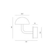 Dussa Wall Light gallery detail image