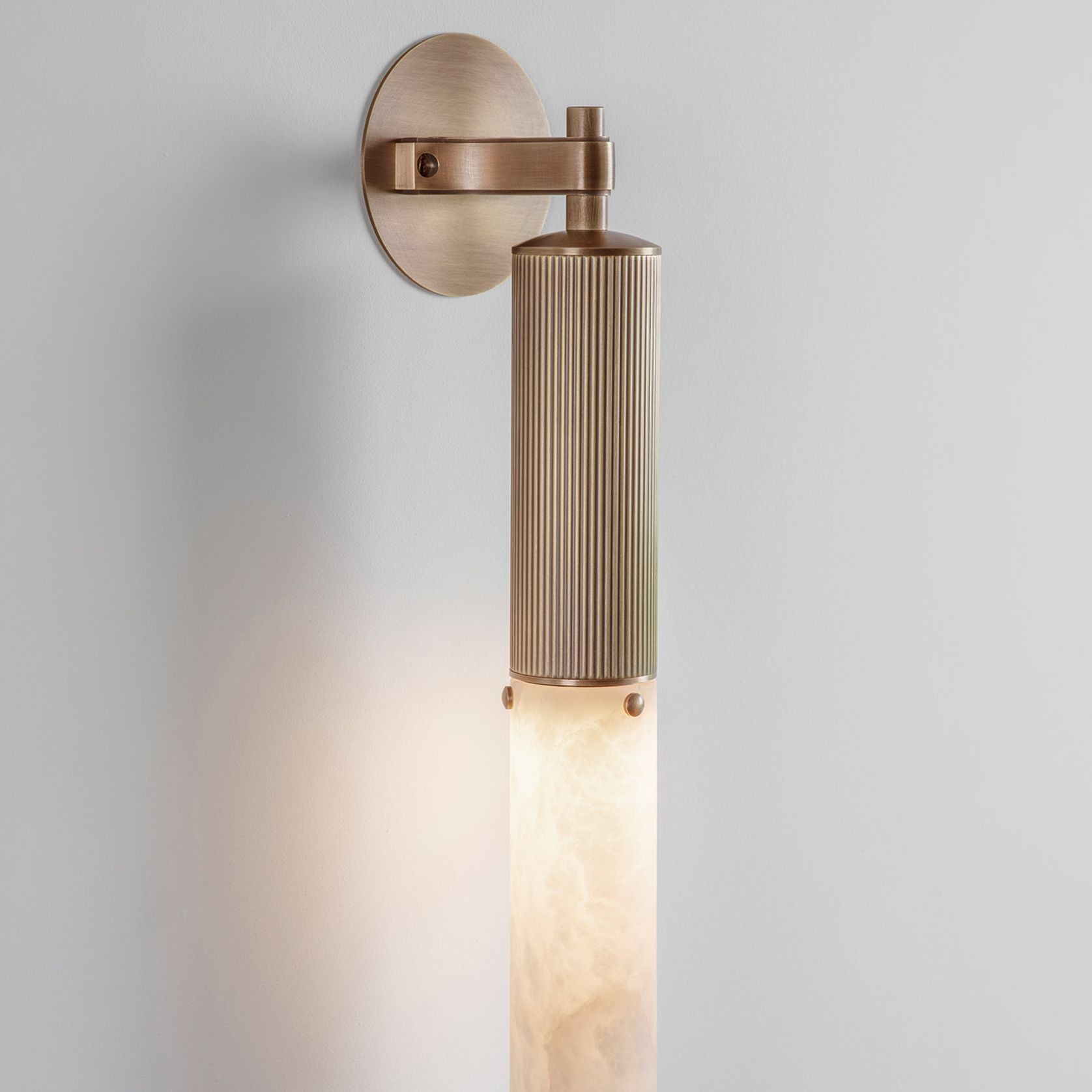 Flume Alabaster Wall Light gallery detail image