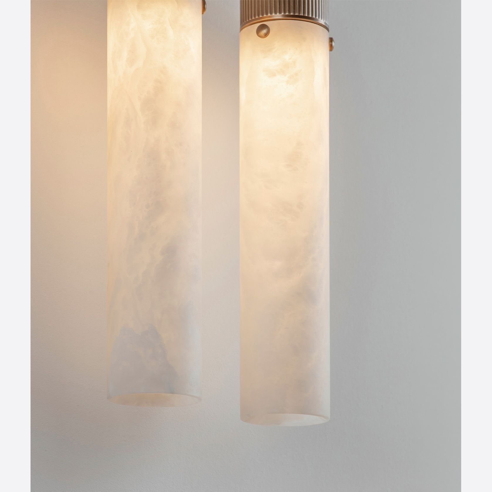 Flume Alabaster Double Wall Light gallery detail image