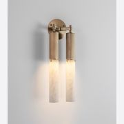 Flume Alabaster Double Wall Light gallery detail image