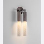 Flume Alabaster Double Wall Light gallery detail image