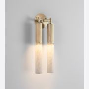Flume Alabaster Double Wall Light gallery detail image