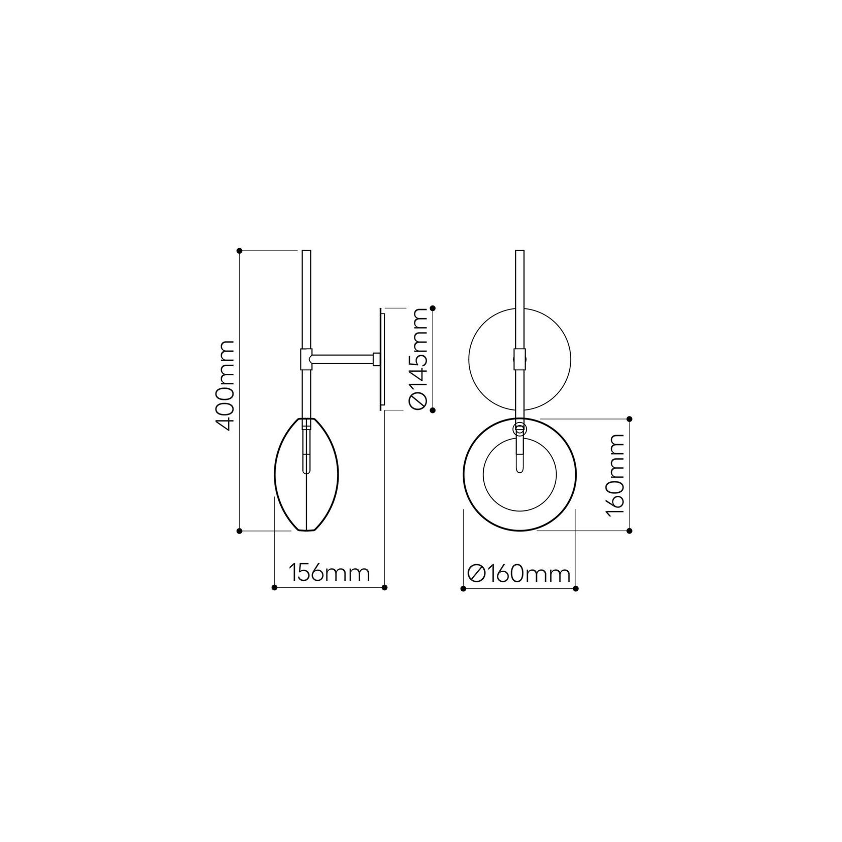 Lens Wall Light gallery detail image