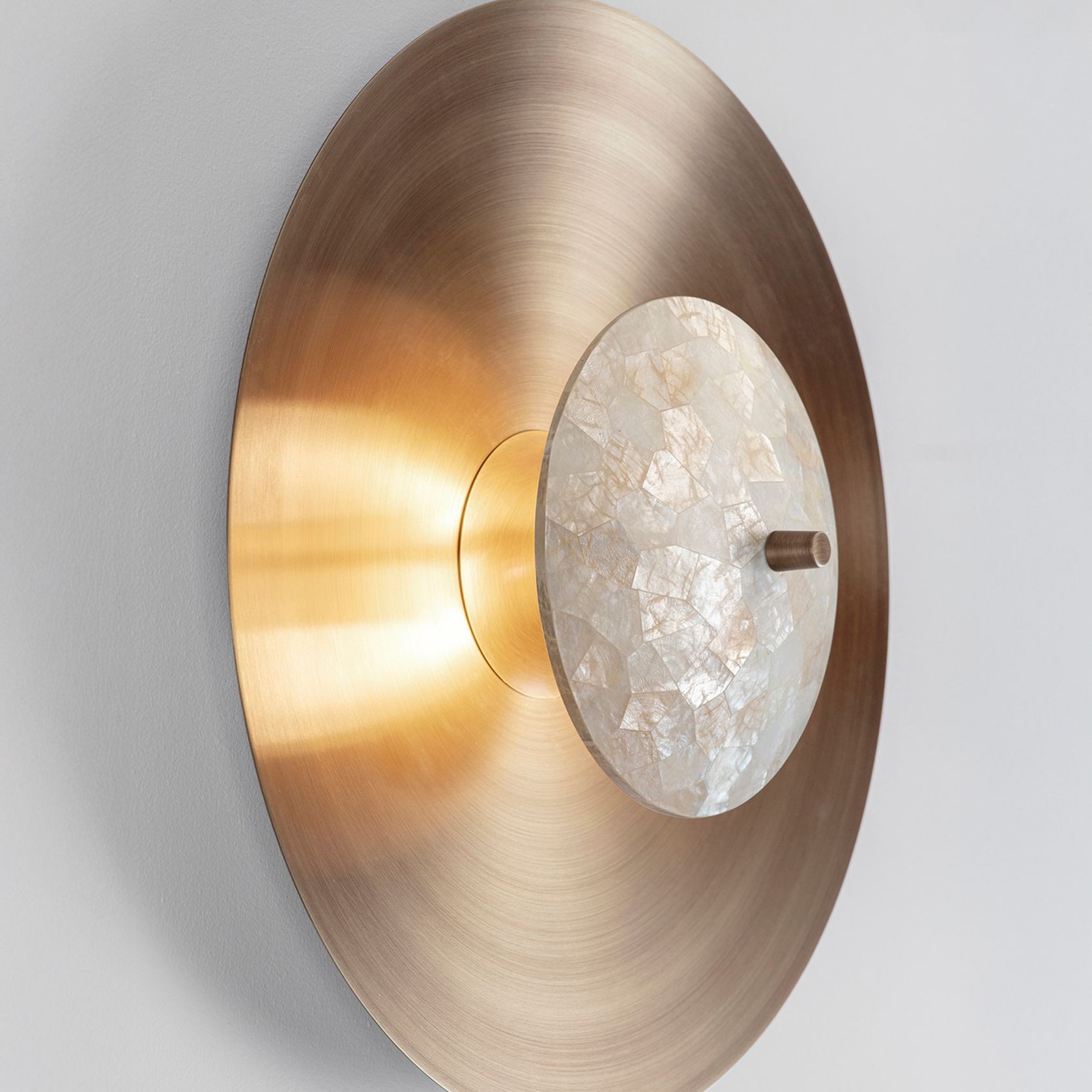 Luna Capiz Wall Light gallery detail image
