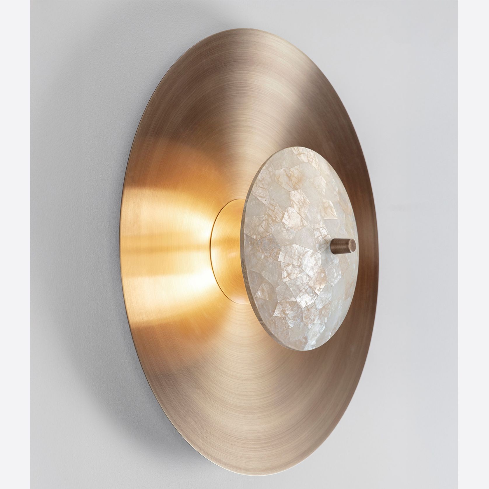 Luna Capiz Wall Light gallery detail image
