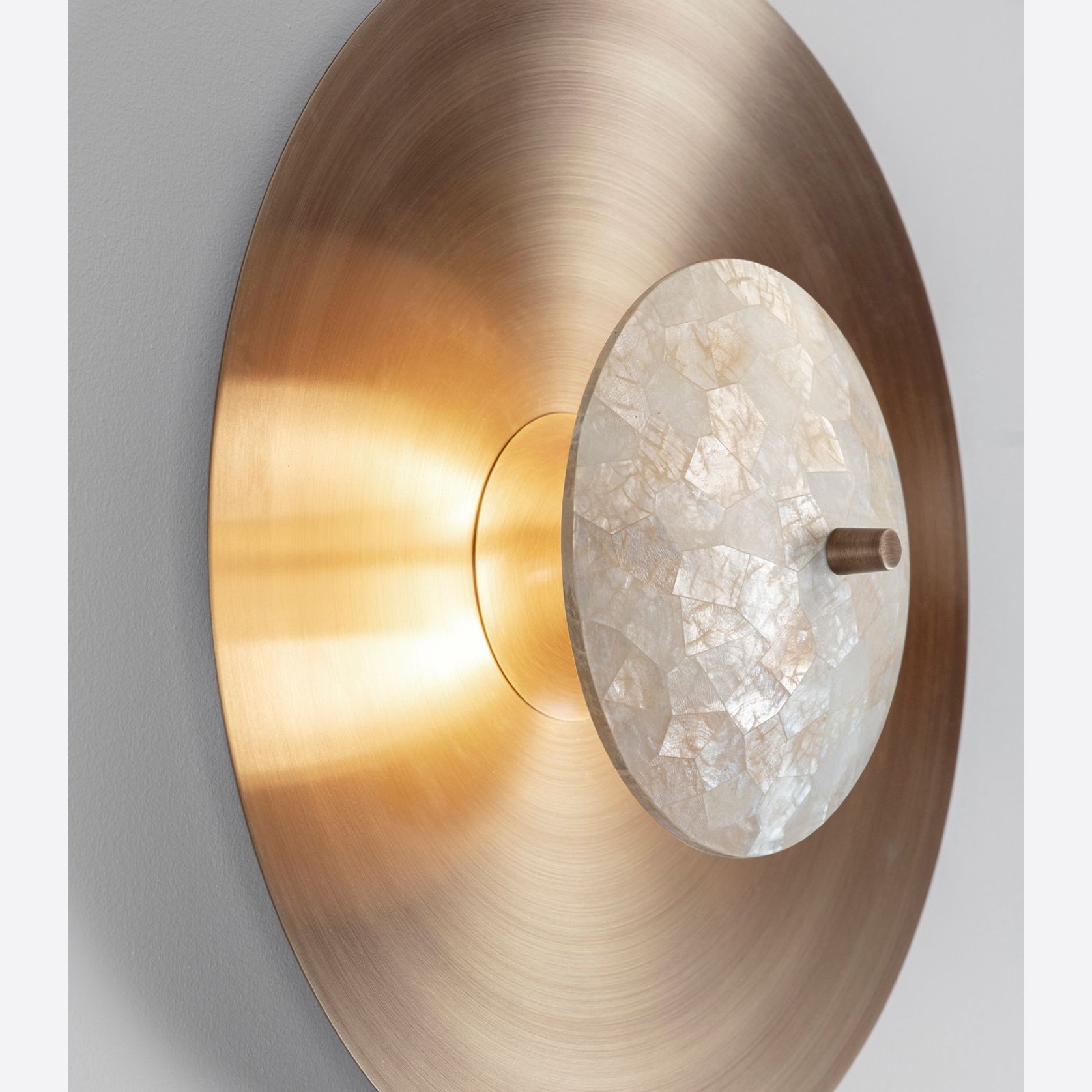 Luna Capiz Wall Light gallery detail image