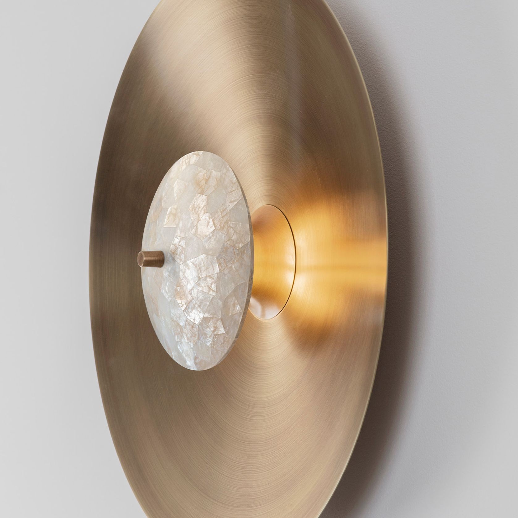 Luna Capiz Wall Light gallery detail image