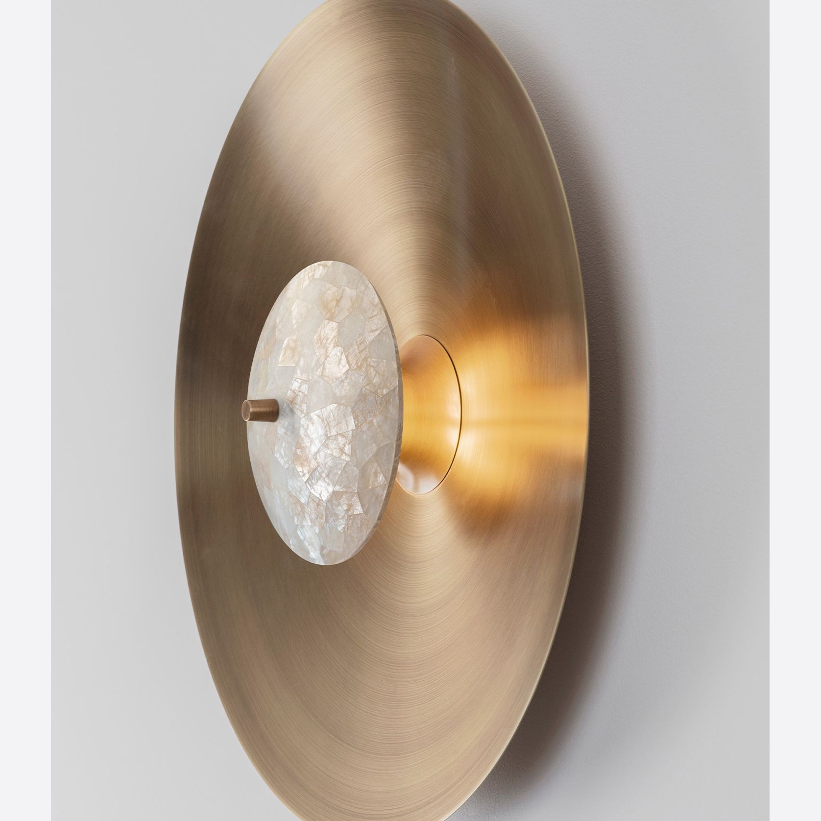 Luna Capiz Wall Light gallery detail image