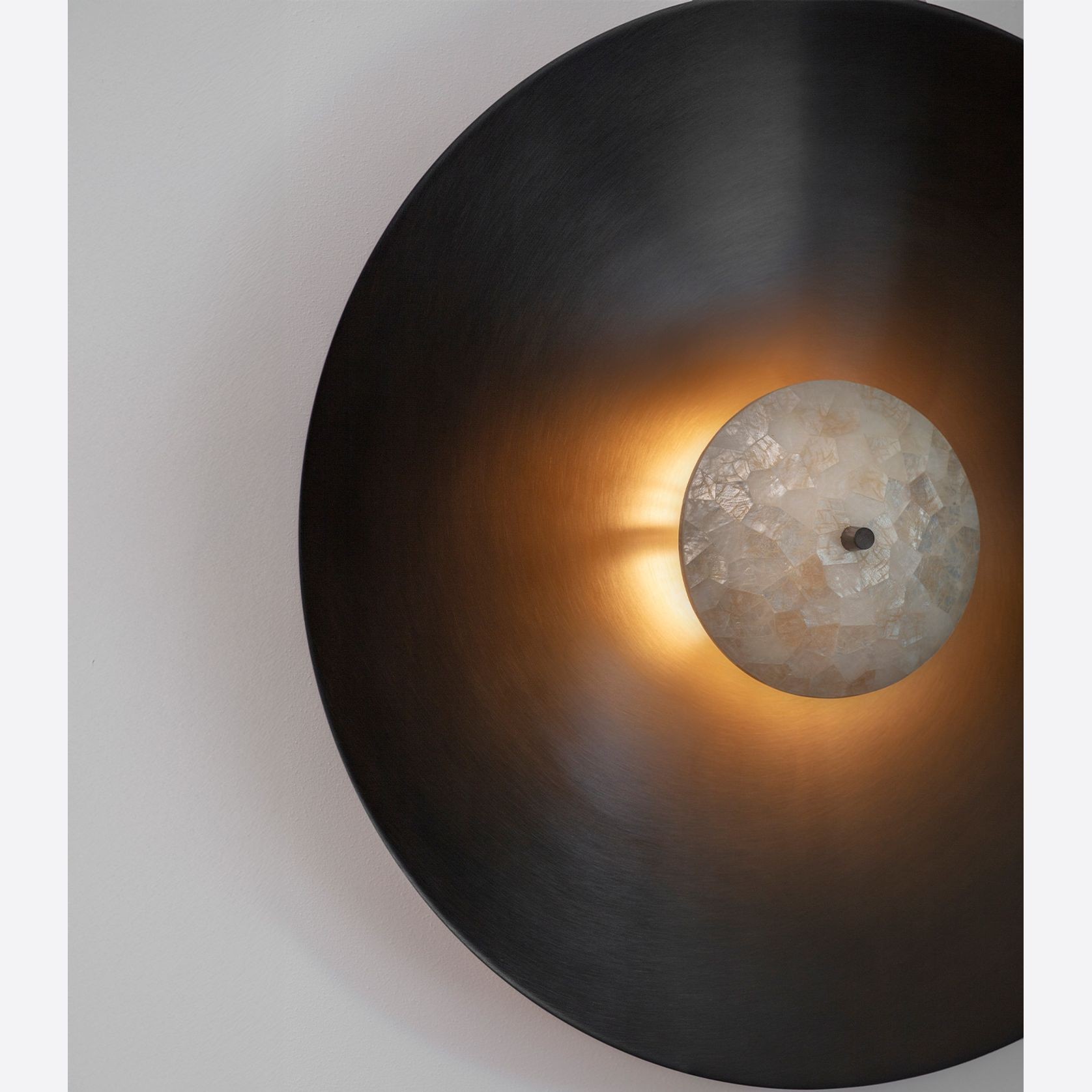 Luna Capiz Wall Light gallery detail image
