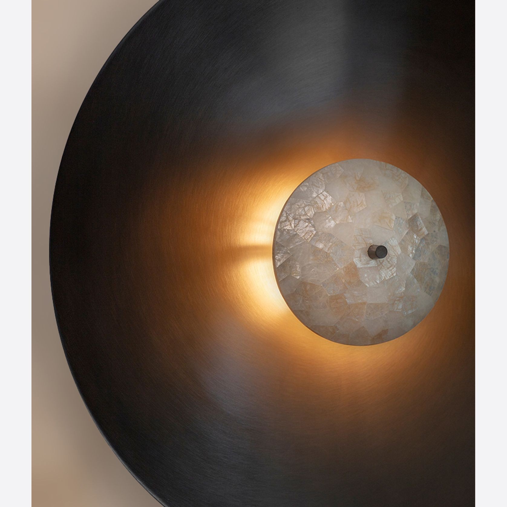 Luna Capiz Wall Light gallery detail image