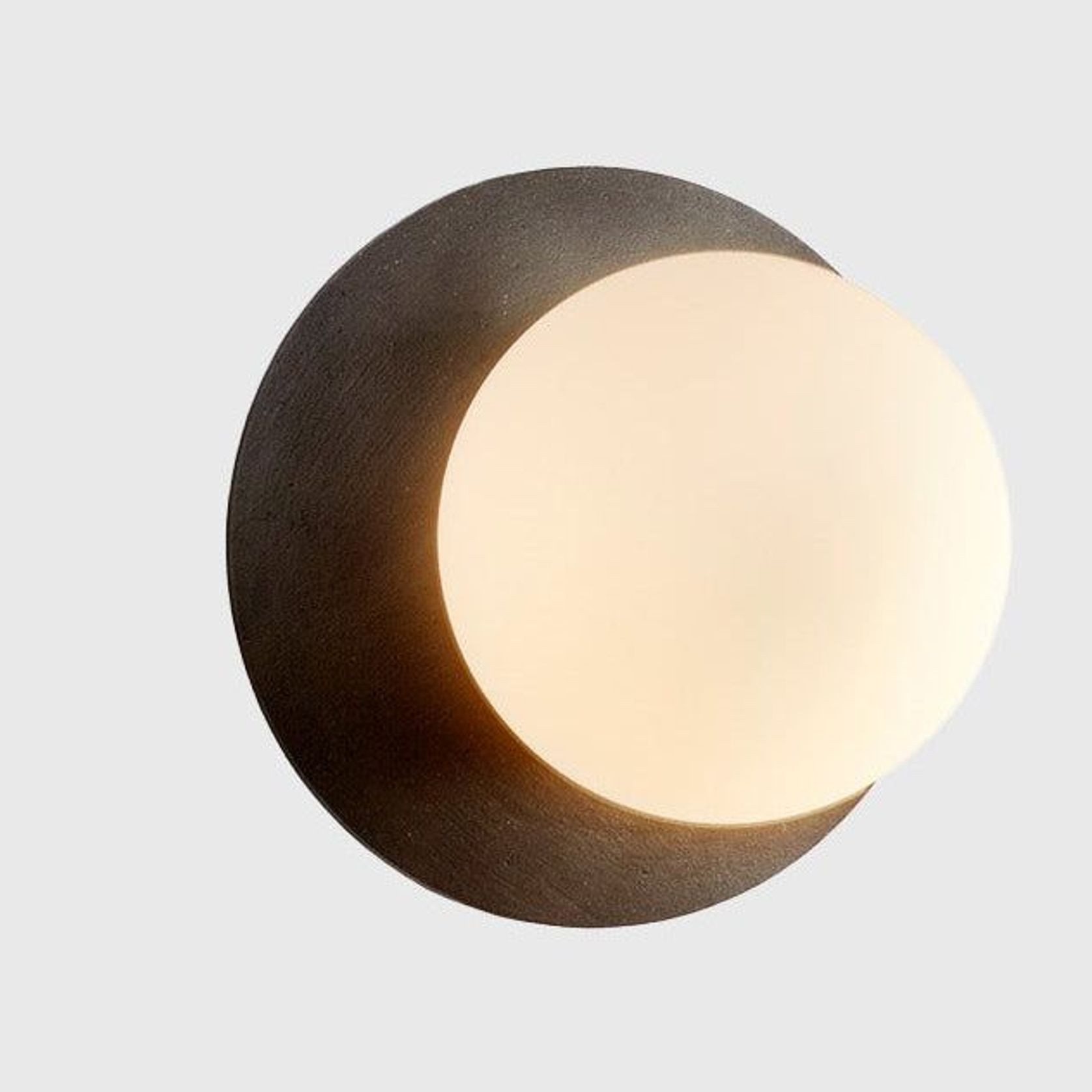Orbit Brass Wall Light gallery detail image