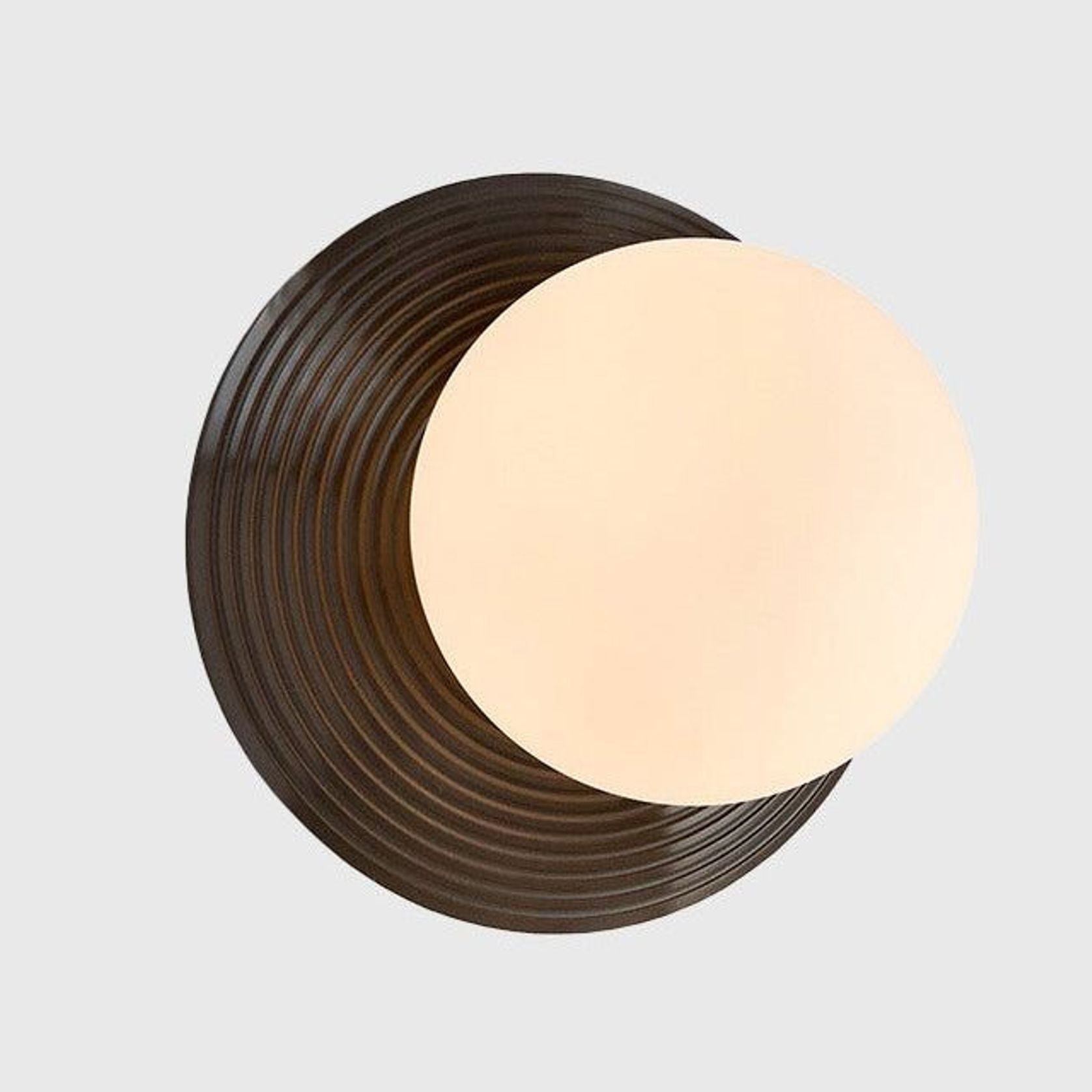 Orbit Brass Wall Light gallery detail image