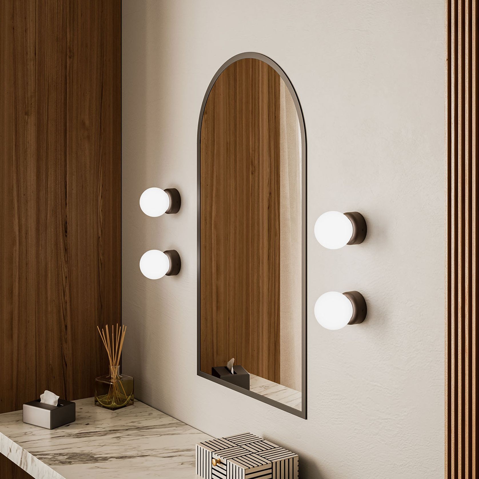Orb Deco Wall Light gallery detail image