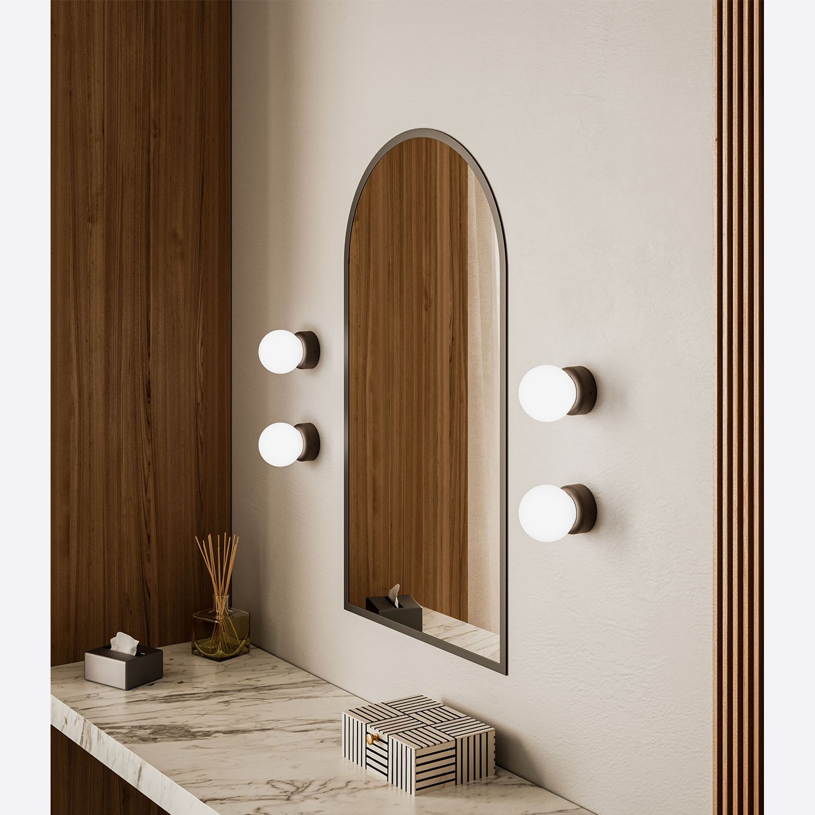 Orb Deco Wall Light gallery detail image