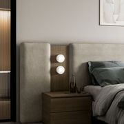 Orb Sur Ribbed Wall Light gallery detail image
