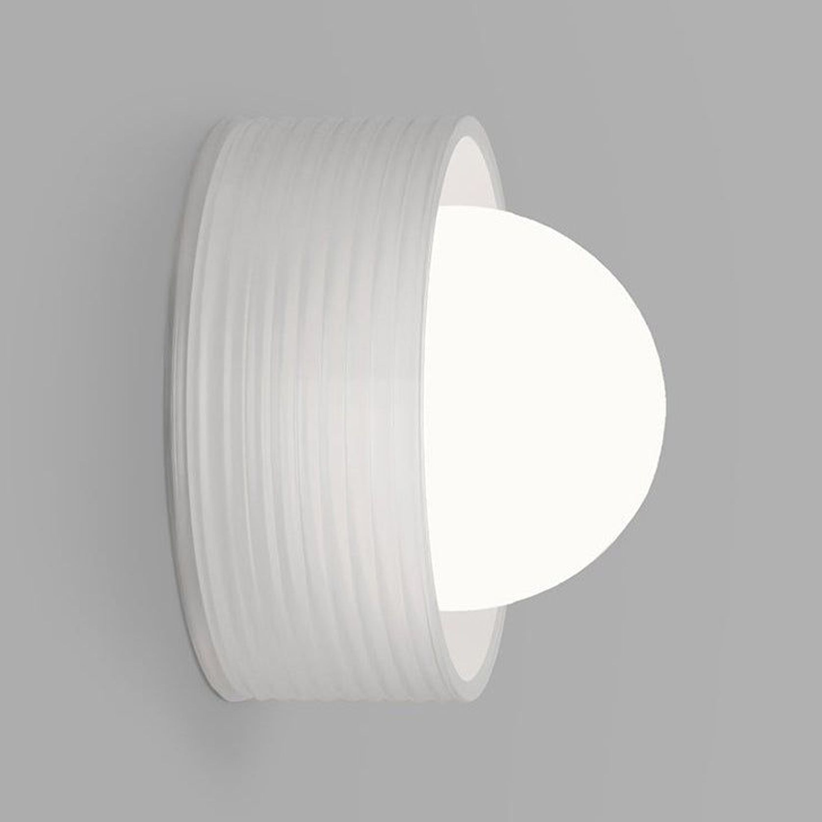 Orb Sur Ribbed Wall Light gallery detail image