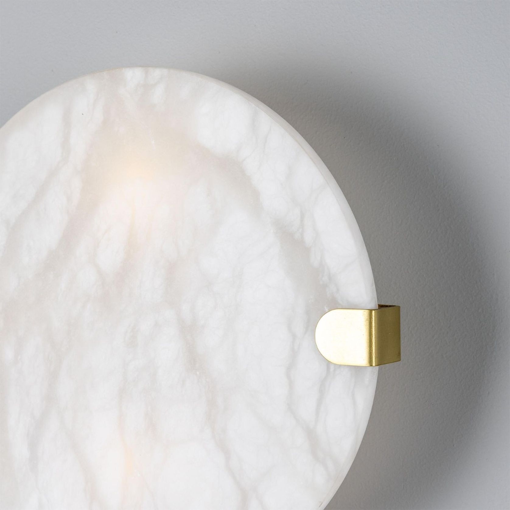 Dundee Alabaster IP44 Wall Light gallery detail image