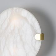Dundee Alabaster IP44 Wall Light gallery detail image