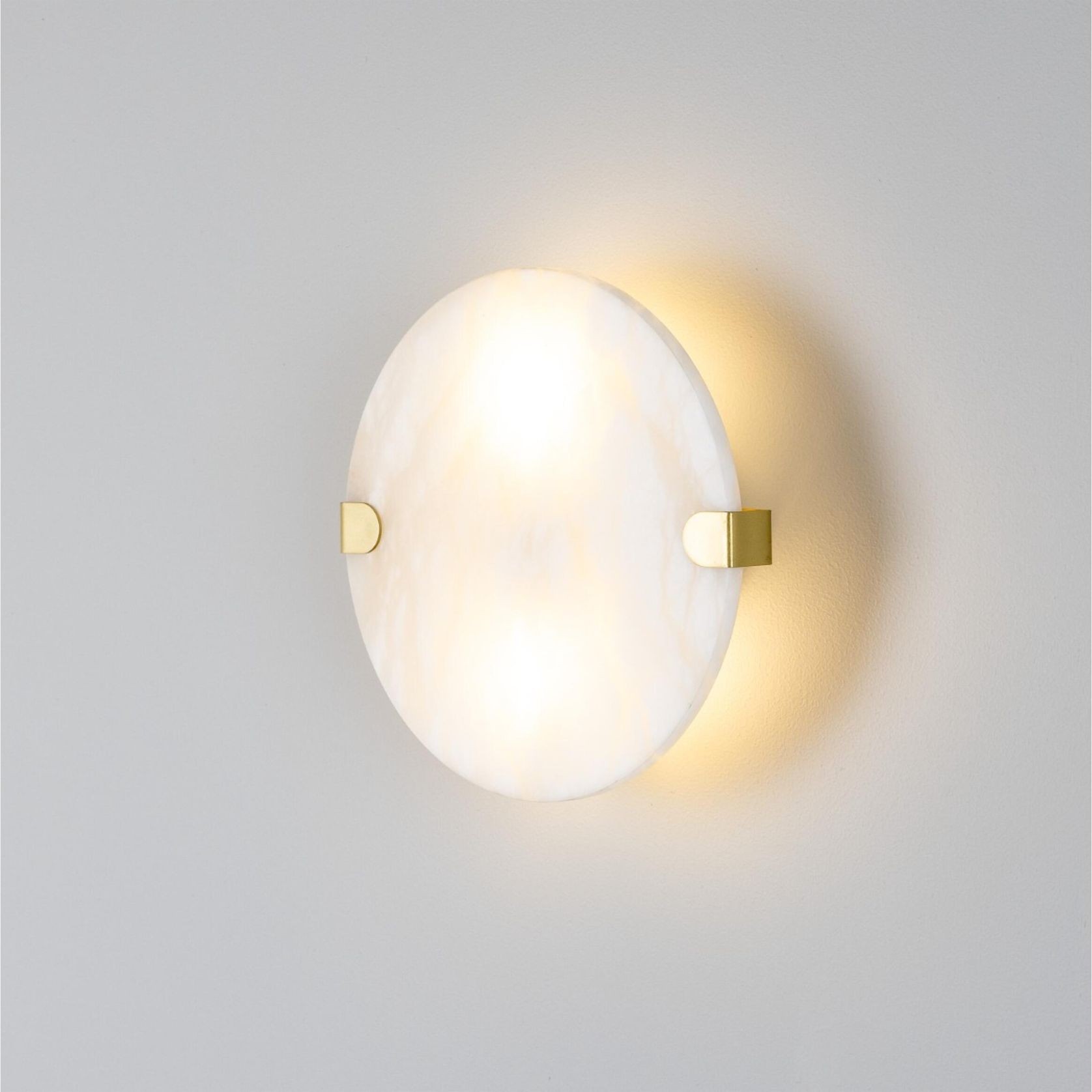 Dundee Alabaster IP44 Wall Light gallery detail image