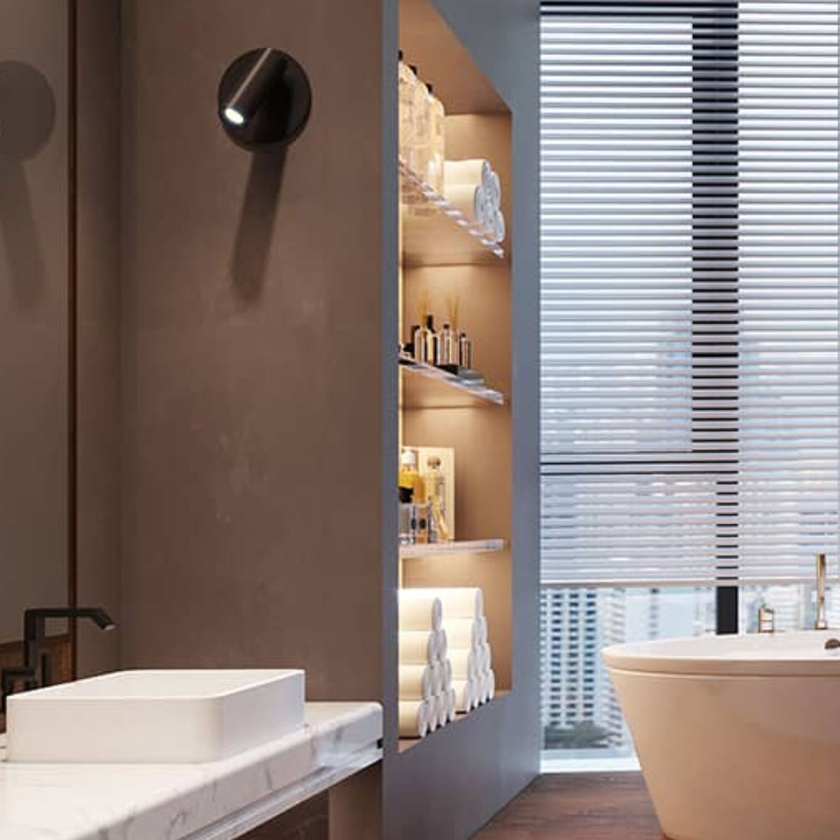 Otly In Round | Wall Light gallery detail image