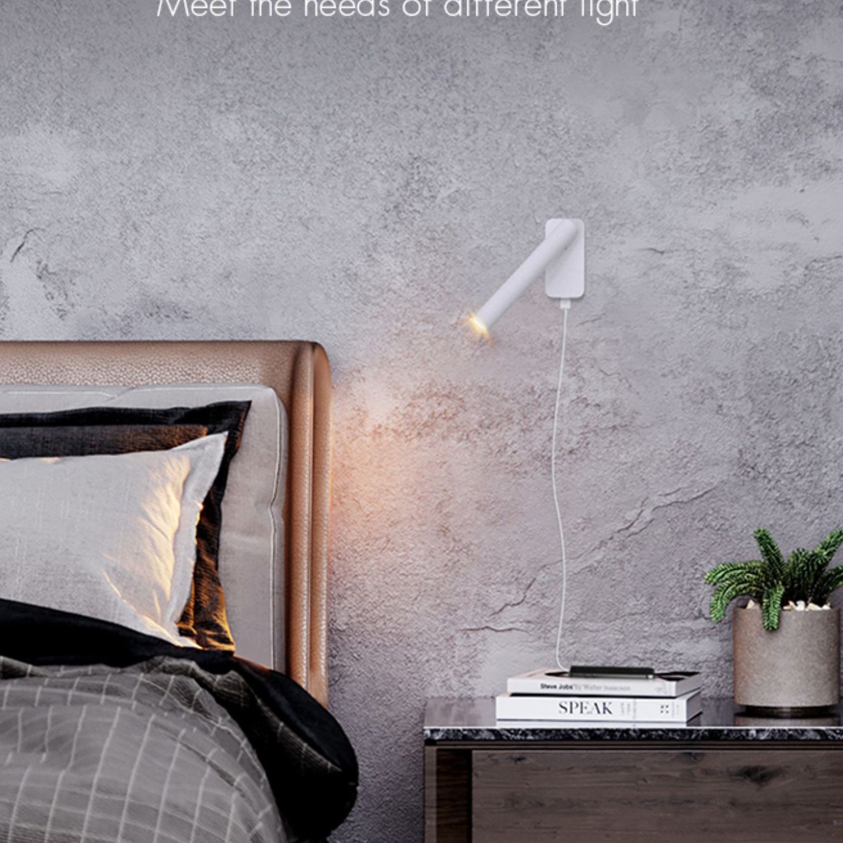 TATOU | Wall Light/Bed-Side Light USB gallery detail image