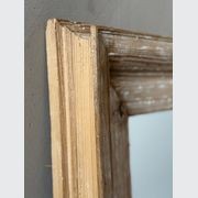 Antique French Mirror in Weathered Pine gallery detail image