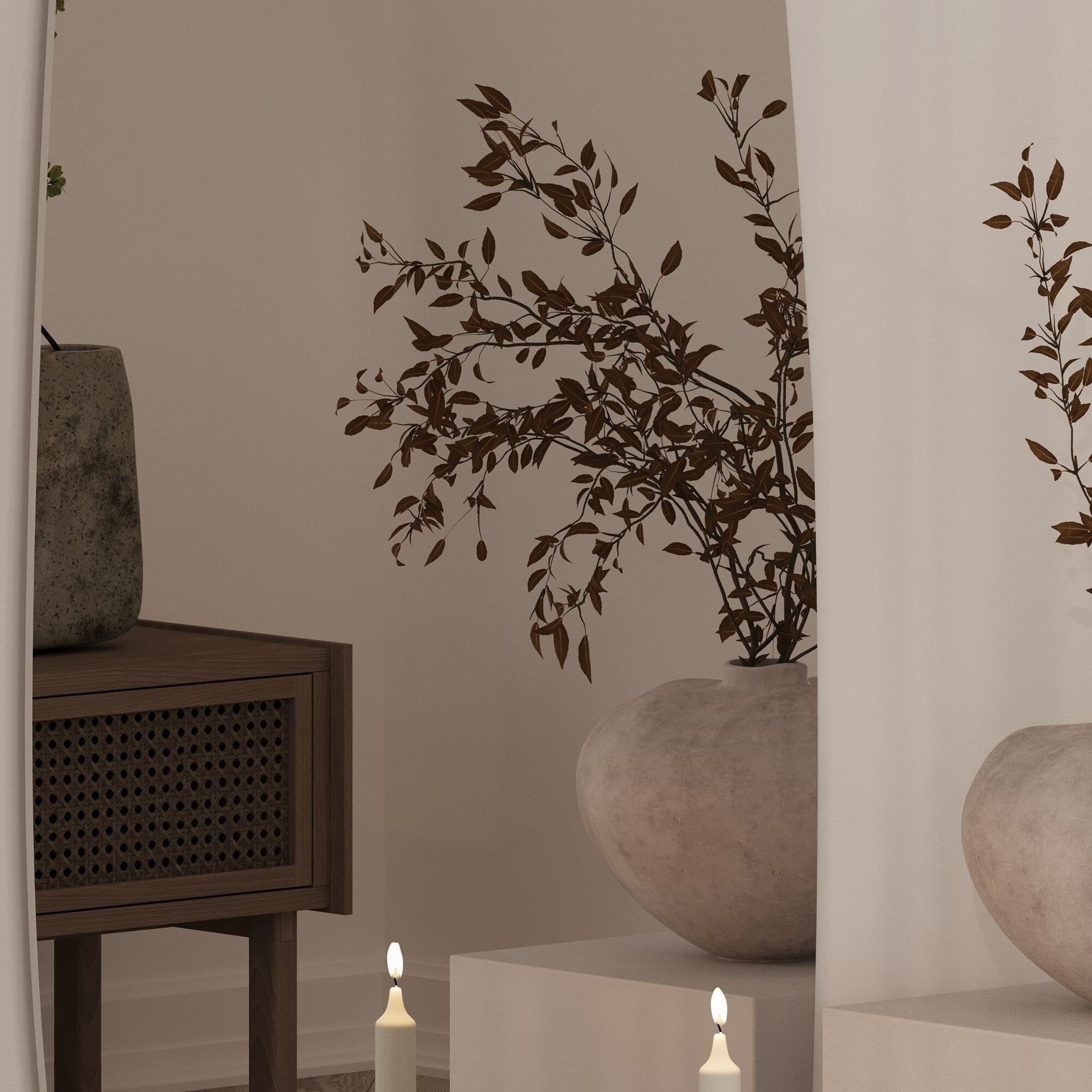 Lyra Irregular Mirror | 1600 x 500 gallery detail image