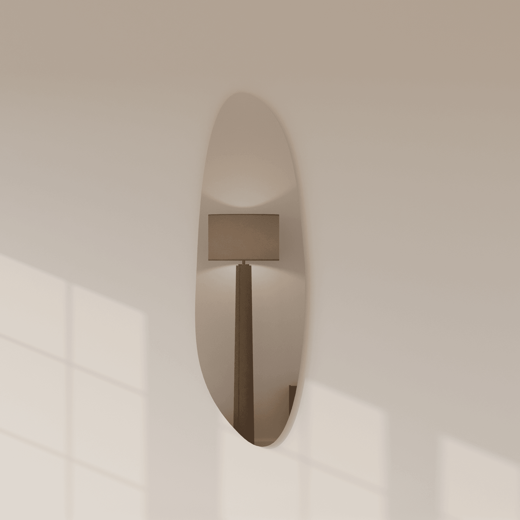 Lyra Irregular Mirror | 1600 x 500 gallery detail image